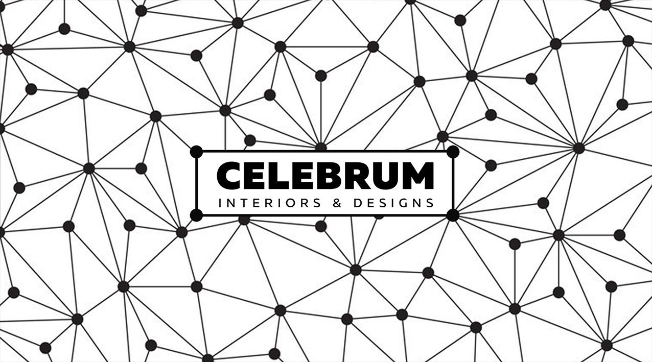 Концепция логотипа дизайн-бюро Celebrum = celebrity + room + cerebrum