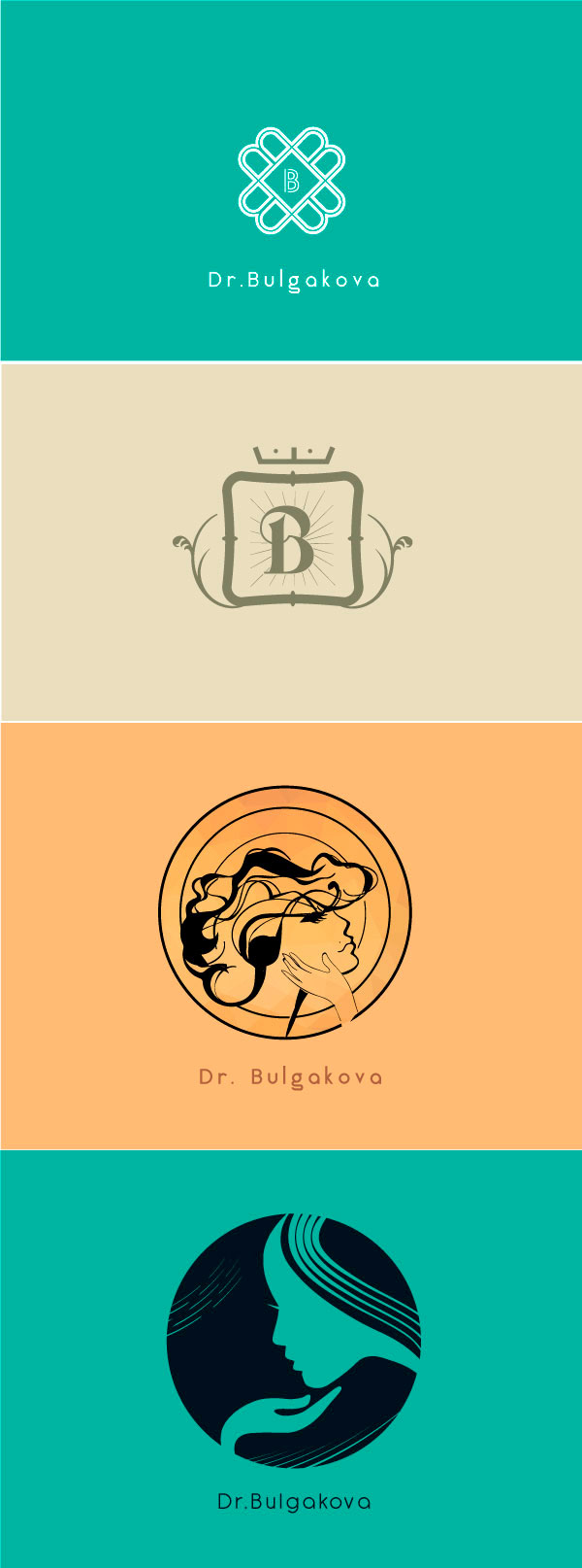 Dr. Bulgakova, Moscow: logo design (1 series)