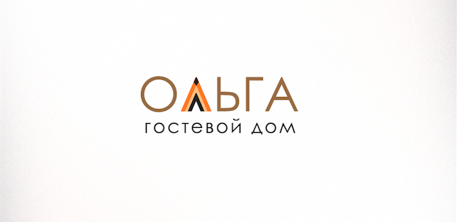 Olga guest house, logo version #1