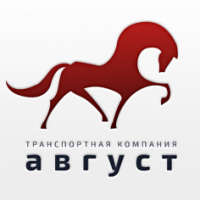 Logo design for Avgust, transport company in Sochi