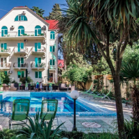 Olga guest house, Adler (template-based website)