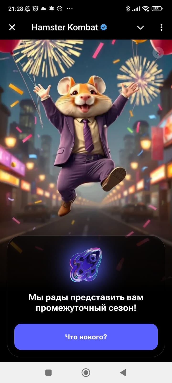 Season 1 of Hamster is over. What is an interim season?